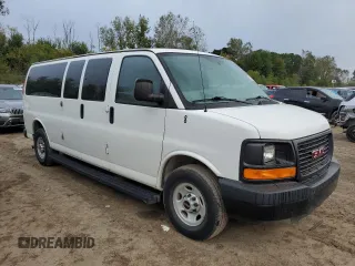 2014 GMC Savana z VIN 1GJZ7ZFG0E1197144, wystawiony jako Copart lot #72229594 z przebiegiem 53 783 mil mil oraz Szkoda całkowita • Salvage title. Historia ofert i sprzedaży dostępna na DreamBid. Obrazek 4.