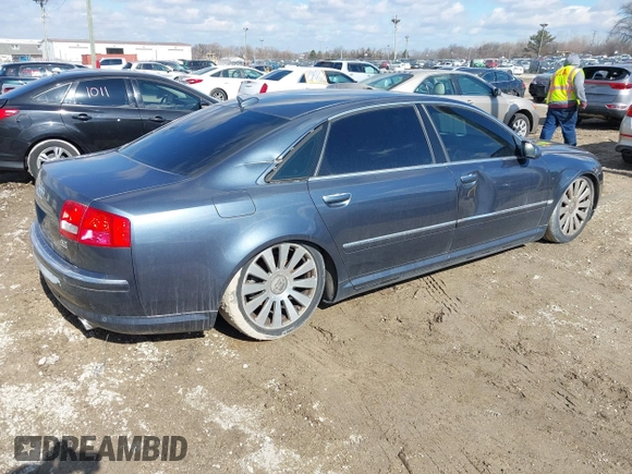2006 Audi A8 4.2L with VIN WAUML44E06N019260, listed as a IAAI auction lot 40909905 with Not provided miles and . Bid and sale history available at DreamBid. Image 4.