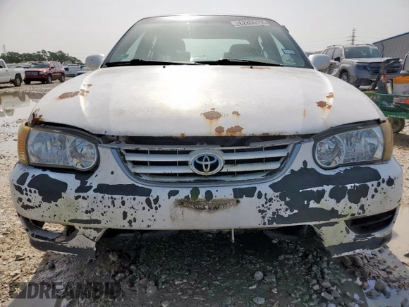 2002 Toyota Corolla CE with VIN 1NXBR12E32Z592708, listed as a Copart auction lot 62866195 with 226,871 mi miles and Clean title. Bid and sale history available at DreamBid. Image 5.