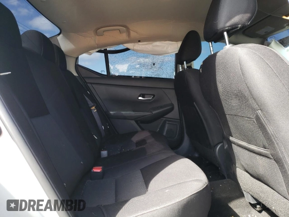2023 Nissan Sentra SV with VIN 3N1AB8CV3PY317715, listed as a Copart auction lot 54858705 with 25,658 mi miles and Salvage Title. Bid and sale history available at DreamBid. Image 10.