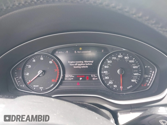 2020 Audi Q5 Premium with VIN WA1ANAFY4L2106527, listed as a IAAI auction lot 42451913 with 93,750 mi miles and . Bid and sale history available at DreamBid. Image 7.