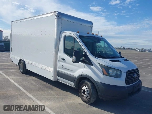 2016 Ford Transit z VIN 1FDBF9ZMXGKA85344, wystawiony jako IAAI lot #41567414 z przebiegiem 148 049 mil mil oraz . Historia ofert i sprzedaży dostępna na DreamBid. Obrazek 1.