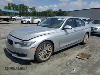 2014 BMW 3 Series 328i with VIN WBA3A5C50EP602567, listed as a Copart auction lot 57306085 with 117,561 mi miles and Salvage title. Bid and sale history available at DreamBid. Image 1.