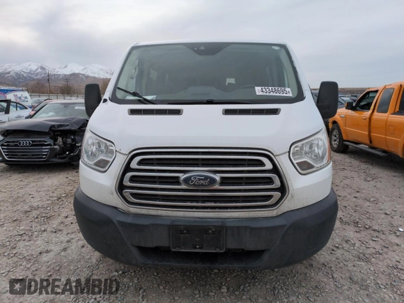 2017 Ford Transit XL z VIN 1FBZX2YM7HKA68631, wystawiony jako Copart lot #43348695 z przebiegiem 113 088 mil mil oraz Szkoda całkowita • Salvage title. Historia ofert i sprzedaży dostępna na DreamBid. Obrazek 5.
