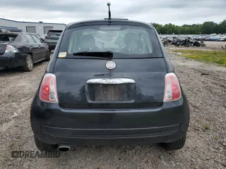 2012 FIAT 500 Pop with VIN 3C3CFFAR5CT382498, listed as a Copart auction lot 61175555 with 154,669 mi miles and Salvage title. Bid and sale history available at DreamBid. Image 6.
