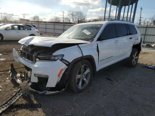 2021 Jeep Grand Cherokee Limited with VIN 1C4RJKBG6M8140586, listed as a Copart auction lot 52962815 with 92,710 mi miles and Salvage title. Bid and sale history available at DreamBid. Image 1.