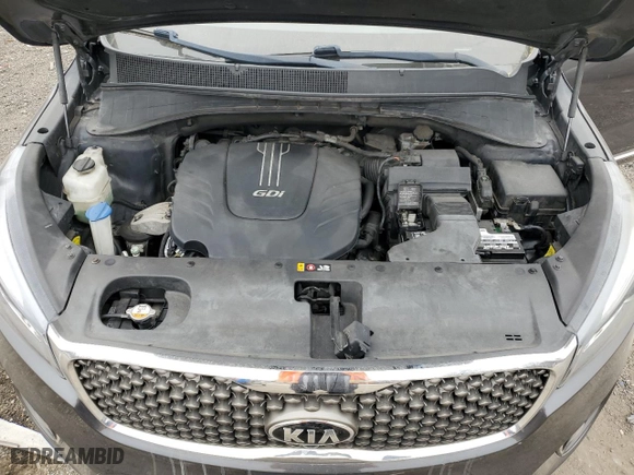 2017 Kia Sorento SX V6 with VIN 5XYPKDA56HG282936, listed as a Copart auction lot 44044305 with 110,569 mi miles and Salvage Title. Bid and sale history available at carsss.com. Image 12.