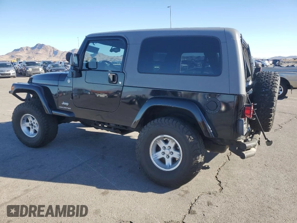 2005 Jeep Wrangler Unlimited with VIN 1J4FA44S75P305935, listed as a Copart auction lot 45993995 with 116,569 mi miles and Salvage Title. Bid and sale history available at carsss.com. Image 2.