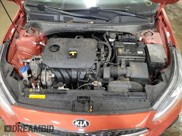 2020 Kia Forte GT-Line with VIN 3KPF34AD3LE165062, listed as a Copart auction lot 73726963 with 31,998 mi miles and Salvage Title. Bid and sale history available at carsss.com. Image 11.
