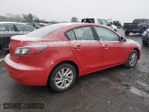 2013 Mazda 3 i Grand Touring with VIN JM1BL1WP9D1798976, listed as a Copart auction lot 86048474 with 70,410 mi miles and Salvage Title. Bid and sale history available at carsss.com. Image 3.