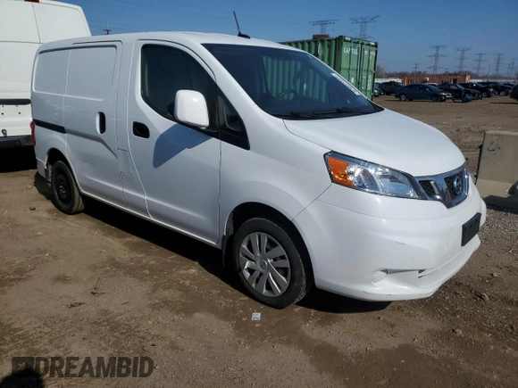 2020 Nissan NV200 S with VIN 3N6CM0KN1LK709430, listed as a Copart auction lot 52607345 with 81,482 mi miles and Salvage title. Bid and sale history available at DreamBid. Image 4.