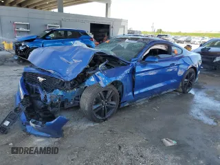 2017 Ford Mustang EcoBoost with VIN 1FA6P8TH8H5289817, listed as a Copart auction lot 52326105 with Not provided miles and Salvage title. Bid and sale history available at DreamBid. Image 1.