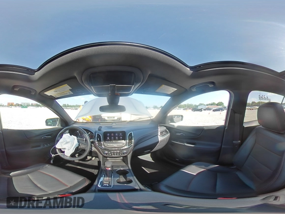 2023 Chevrolet Equinox RS with VIN 3GNAXWEG4PL254467, listed as a Copart auction lot 61818185 with 35,633 mi miles and Salvage title. Bid and sale history available at DreamBid. Image 15.