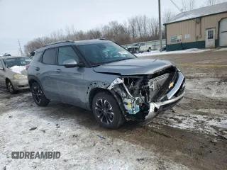 2023 Chevrolet TrailBlazer LT with VIN KL79MPS24PB111200, listed as a Copart auction lot 45573275 with 12,833 mi miles and Salvage Title. Bid and sale history available at carsss.com. Image 4.