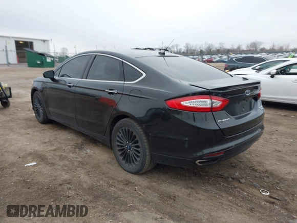2013 Ford Fusion Titanium with VIN 3FA6P0D99DR130031, listed as a IAAI auction lot 41885596 with 174,687 mi miles. Bid and sale history available at carsss.com. Image 3.