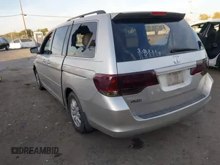 2008 Honda Odyssey EX-L with VIN 5FNRL38798B034369, listed as a IAAI auction lot 38057684 with 1 mi miles. Bid and sale history available at carsss.com. Image 3.