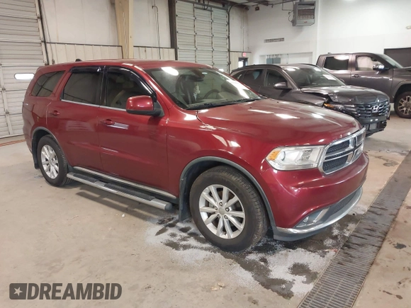 2014 Dodge Durango SXT with VIN 1C4RDHAG2EC344327, listed as a IAAI auction lot 41506093 with 142,264 mi miles and . Bid and sale history available at carsss.com. Image 1.