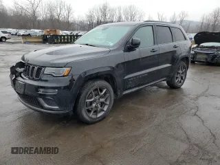 2020 Jeep Grand Cherokee Limited X z VIN 1C4RJFBT2LC417413, wystawiony jako Copart lot #42400455 z przebiegiem 53 143 mil mil oraz Szkoda całkowita • Salvage title. Historia ofert i sprzedaży dostępna na DreamBid. Obrazek 1.