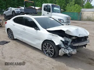 2018 Acura TLX with VIN 19UUB2F36JA006472, listed as a IAAI auction lot 42177148 with 98,182 mi miles and . Bid and sale history available at DreamBid. Image 1.