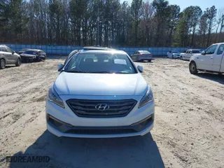 2016 Hyundai Sonata 2.4L Sport with VIN 5NPE34AF7GH406121, listed as a IAAI auction lot 41652078 with 90,445 mi miles. Bid and sale history available at carsss.com. Image 12.