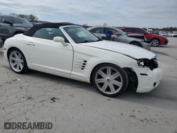 2006 Chrysler Crossfire Limited z VIN 1C3AN65L96X062075, wystawiony jako Copart lot #80575414 z przebiegiem 89 010 mil mil oraz Tytuł czysty. Historia ofert i sprzedaży dostępna na DreamBid. Obrazek 4.