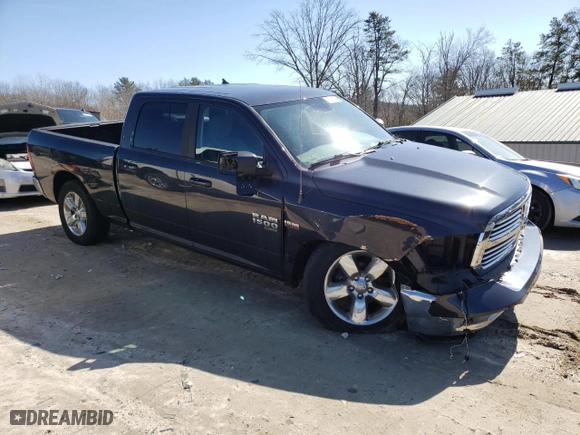 2019 Ram 1500 Classic SLT with VIN 1C6RR7TT9KS654778, listed as a Copart auction lot 47842755 with 68,669 mi miles and Salvage Title. Bid and sale history available at carsss.com. Image 4.