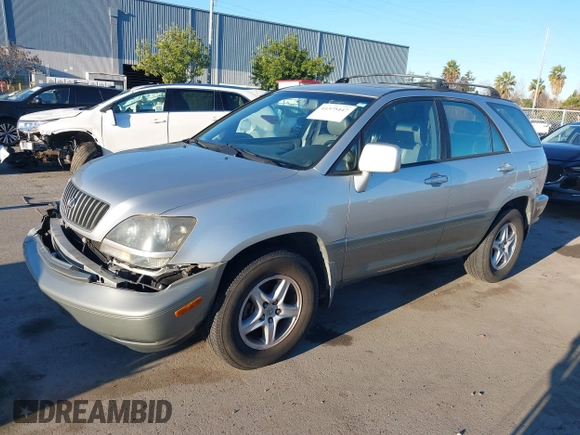 1999 Lexus RX 300 Luxury SUV with VIN JT6HF10U9X0046499, listed as a IAAI auction lot 41375447 with 149,629 mi miles. Bid and sale history available at carsss.com. Image 17.