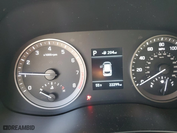 2021 Hyundai Tucson Sport with VIN KM8J3CAL3MU389264, listed as a Copart auction lot 78488624 with 22,299 mi miles and Salvage Title. Bid and sale history available at carsss.com. Image 9.