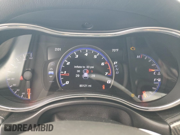 2017 Jeep Grand Cherokee SRT with VIN 1C4RJFDJ3HC815961, listed as a Copart auction lot 44316545 with 85,121 mi miles and Salvage Title. Bid and sale history available at carsss.com. Image 9.