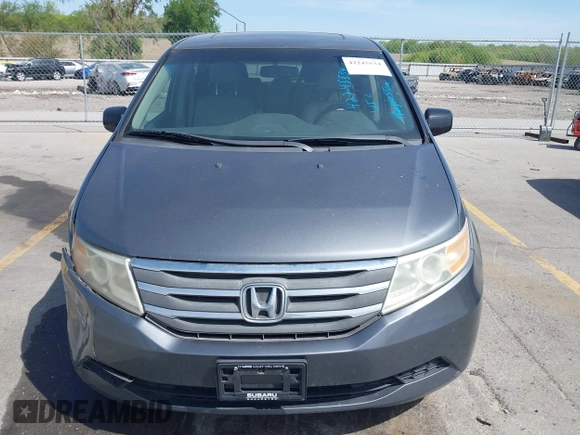 2011 Honda Odyssey EX-L with VIN 5FNRL5H69BB092752, listed as a IAAI auction lot 42245534 with 142,718 mi miles and . Bid and sale history available at DreamBid. Image 12.