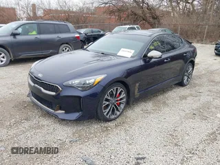 2020 Kia Stinger GT with VIN KNAE35LC4L6084421, listed as a IAAI auction lot 41697896 with 51,191 mi miles. Bid and sale history available at carsss.com. Image 2.