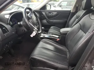 2017 Infiniti QX70 z VIN JN8CS1MW9HM416018, wystawiony jako Copart lot #60274225 z przebiegiem 45 125 mil mil oraz Szkoda całkowita • Salvage title. Historia ofert i sprzedaży dostępna na DreamBid. Obrazek 7.