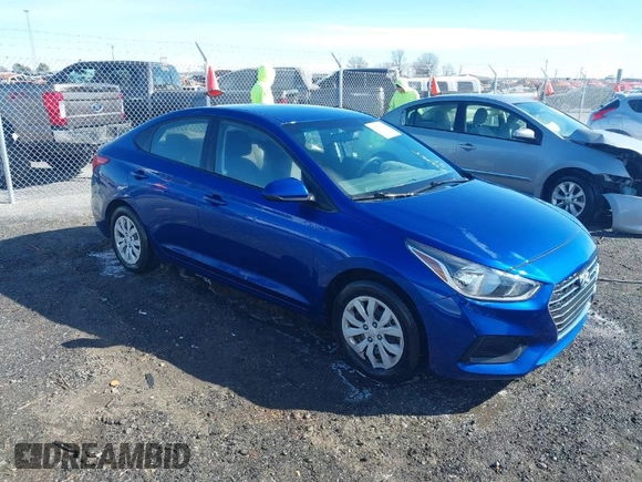 2019 Hyundai Accent SE with VIN 3KPC24A34KE059814, listed as a IAAI auction lot 41733815 with 101,242 mi miles. Bid and sale history available at carsss.com. Image 1.
