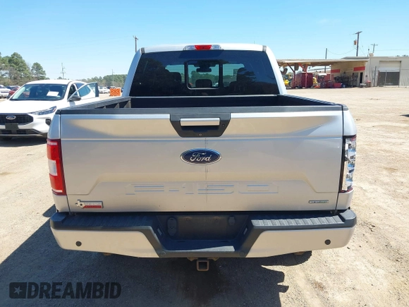 2018 Ford F-150 XL with VIN 1FTEW1EG1JKD53868, listed as a IAAI auction lot 41808028 with 117,568 mi miles and . Bid and sale history available at DreamBid. Image 16.
