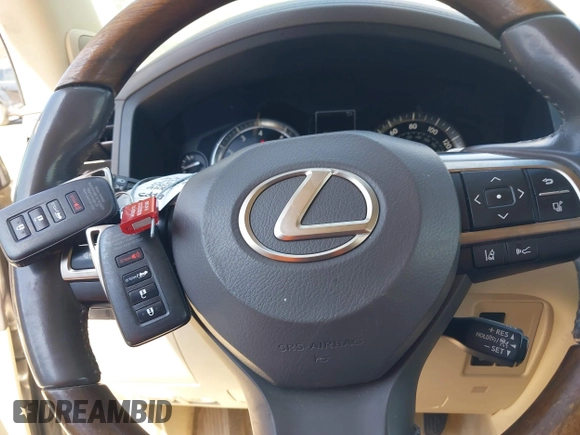 2016 Lexus LX 570 with VIN JTJHY7AX5G4219178, listed as a IAAI auction lot 41780927 with 147,642 mi miles and . Bid and sale history available at DreamBid. Image 11.