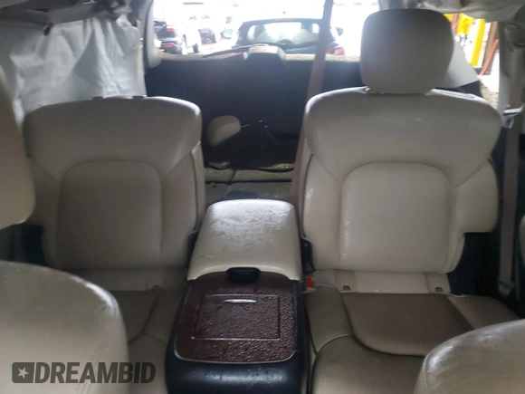 2020 Nissan Armada Platinum with VIN JN8AY2NF5L9360925, listed as a Copart auction lot 73123524 with Not Provided miles and Salvage Title. Bid and sale history available at carsss.com. Image 10.