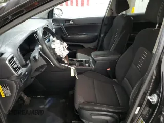 2018 Kia Sportage LX with VIN KNDPM3AC6J7304715, listed as a Copart auction lot 52098735 with 122,934 mi miles and Salvage Title. Bid and sale history available at carsss.com. Image 7.