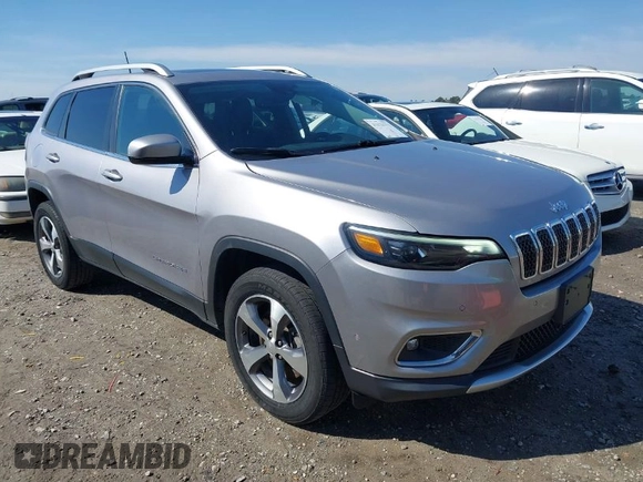 2021 Jeep Cherokee Limited z VIN 1C4PJMDX5MD119056, wystawiony jako IAAI lot #41828573 z przebiegiem 56 507 mil mil oraz . Historia ofert i sprzedaży dostępna na DreamBid. Obrazek 1.