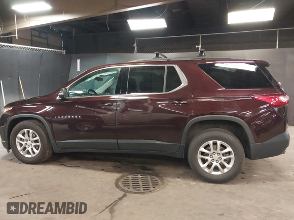 2021 Chevrolet Traverse LT Cloth with VIN 1GNEVGKW0MJ213636, listed as a IAAI auction lot 42084923 with 45,233 mi miles. Bid and sale history available at carsss.com. Image 14.
