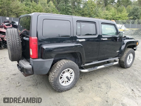 2006 Hummer H3 with VIN 5GTDN136568111185, listed as a Copart auction lot 73038594 with 127,278 mi miles and Clean Title. Bid and sale history available at carsss.com. Image 3.