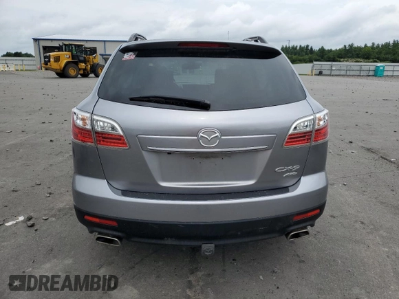 2012 Mazda CX-9 Grand Touring with VIN JM3TB3DV8C0333430, listed as a Copart auction lot 64614104 with 71,024 mi miles and Salvage Title. Bid and sale history available at carsss.com. Image 6.