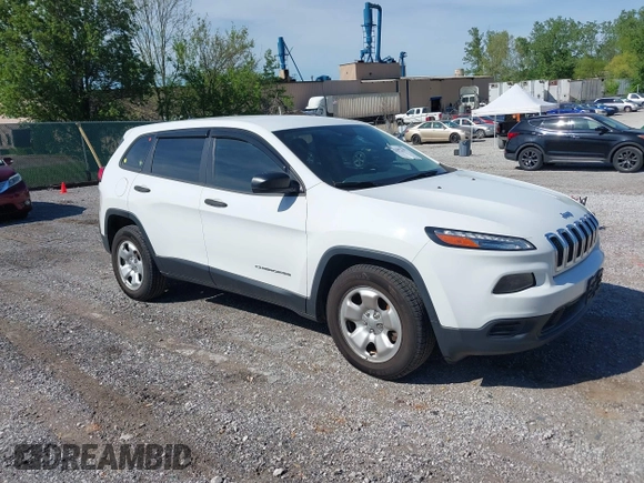 2016 Jeep Cherokee Altitude with VIN 1C4PJLAB0GW272536, listed as a IAAI auction lot 42092391 with 183,089 mi miles and . Bid and sale history available at DreamBid. Image 1.