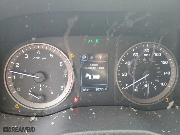 2016 Hyundai Tucson SE with VIN KM8J33A42GU138989, listed as a Copart auction lot 78630964 with 90,775 mi miles and Salvage Title. Bid and sale history available at carsss.com. Image 9.