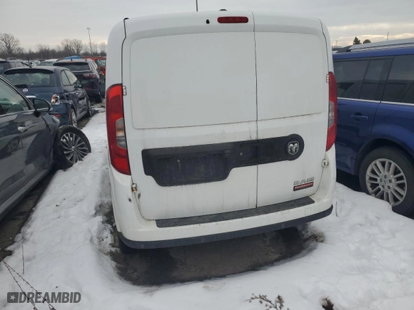 2015 Ram ProMaster City Cargo Van Tradesman SLT with VIN ZFBERFBT6F6953665, listed as a Copart auction lot 45722645 with 267,220 mi miles and Clean Title. Bid and sale history available at carsss.com. Image 6.
