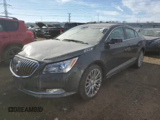 2015 Buick LaCrosse Premium II with VIN 1G4GF5G30FF267392, listed as a Copart auction lot 41984665 with 118,191 mi miles and Salvage Title. Bid and sale history available at DreamBid. Image 1.