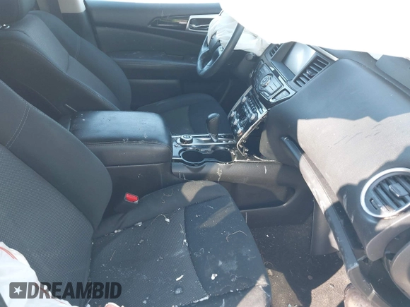 2018 Nissan Pathfinder SV z VIN 5N1DR2MM2JC613054, wystawiony jako IAAI lot #41394578 z przebiegiem 64 492 mil mil oraz . Historia ofert i sprzedaży dostępna na DreamBid. Obrazek 5.