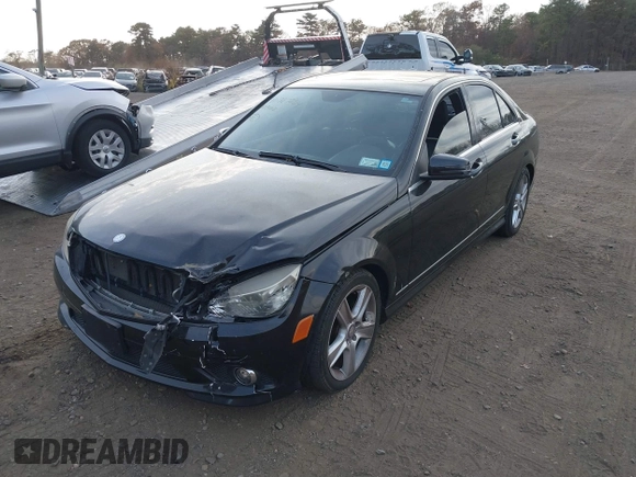 2010 Mercedes-Benz C-Class C 300 Sport with VIN WDDGF8BB5AR111107, listed as a IAAI auction lot 40727264 with 111,752 mi miles. Bid and sale history available at carsss.com. Image 2.