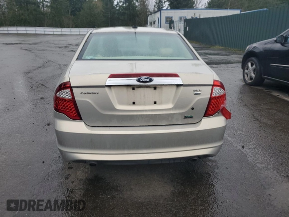 2010 Ford Fusion SEL with VIN 3FAHP0CG6AR246341, listed as a Copart auction lot 47669815 with 180,427 mi miles and Salvage Title. Bid and sale history available at carsss.com. Image 6.