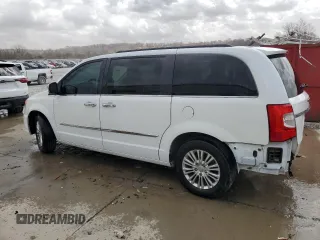 2015 Chrysler Town & Country Touring-L with VIN 2C4RC1CG4FR609541, listed as a Copart auction lot 49406325 with 122,269 mi miles and Salvage Title. Bid and sale history available at carsss.com. Image 2.