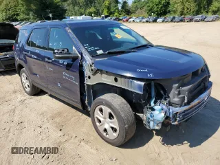 2015 Ford Utility Police Interceptor with VIN 1FM5K8AR3FGB75804, listed as a Copart auction lot 69393884 with 0 mi miles and Salvage Title. Bid and sale history available at carsss.com. Image 4.